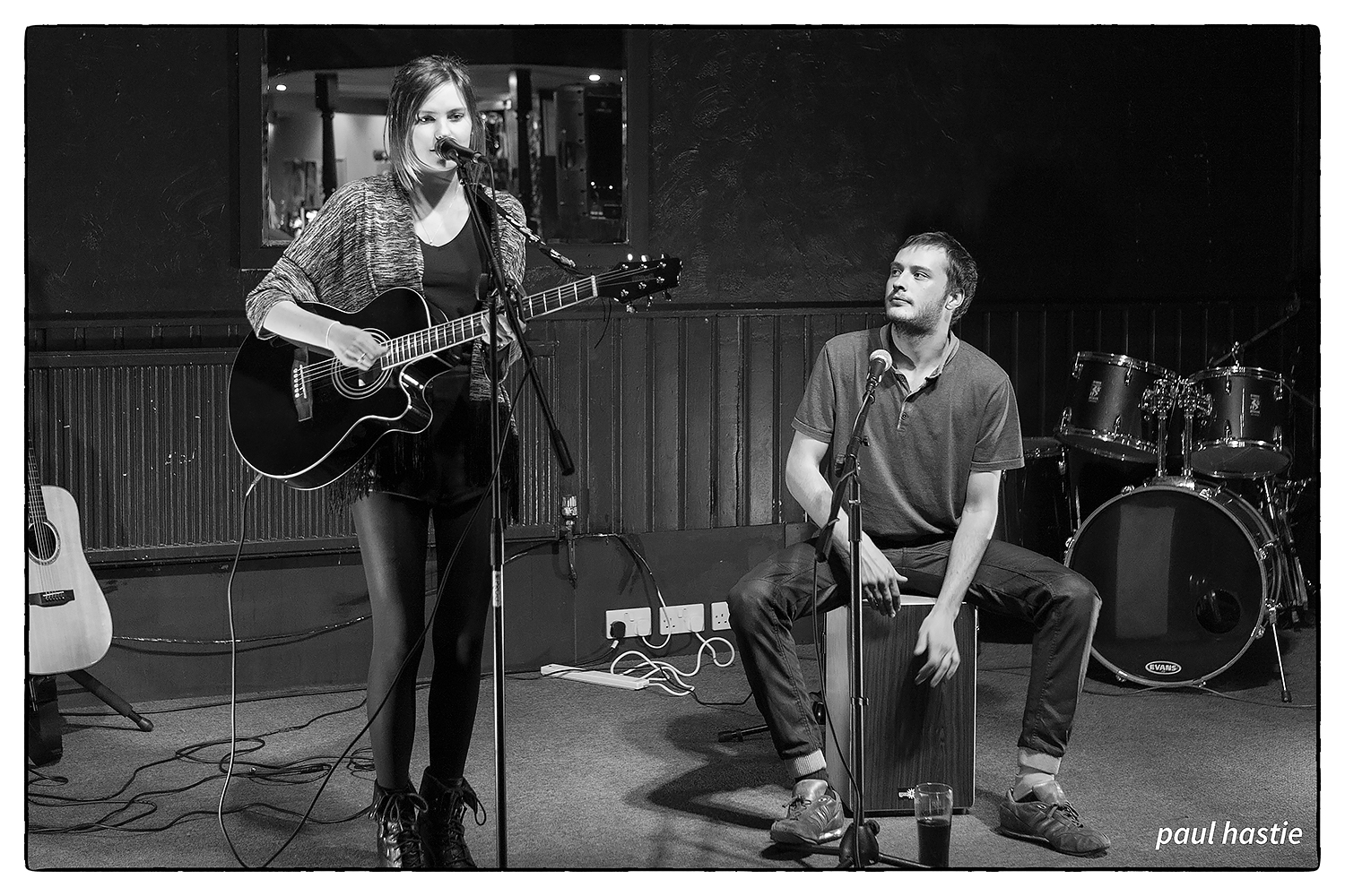 Kiaya and her brother at the Roadhouse Coventry